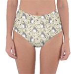 Pattern My Neighbor Totoro Reversible High-Waist Bikini Bottoms