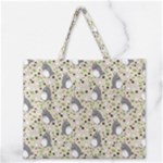 Pattern My Neighbor Totoro Zipper Large Tote Bag