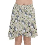 Pattern My Neighbor Totoro Chiffon Wrap Front Skirt