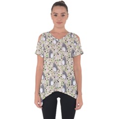 Cut Out Side Drop T-Shirt 