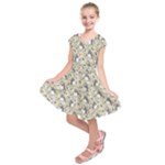 Pattern My Neighbor Totoro Kids  Short Sleeve Dress