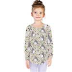 Pattern My Neighbor Totoro Kids  Long Sleeve Tee