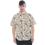 Pattern My Neighbor Totoro Men s Short Sleeve Shirt