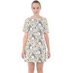 Pattern My Neighbor Totoro Sixties Short Sleeve Mini Dress