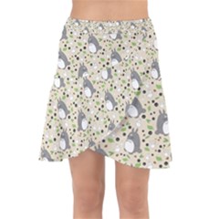 Wrap Front Skirt 
