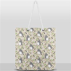 Full Print Rope Handle Tote (Large) 