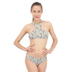 Pattern My Neighbor Totoro High Neck Bikini Set