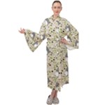 Pattern My Neighbor Totoro Maxi Velour Kimono