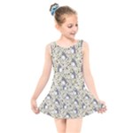 Pattern My Neighbor Totoro Kids  Skater Dress Swimsuit