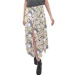 Pattern My Neighbor Totoro Velour Split Maxi Skirt