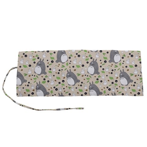 Pattern My Neighbor Totoro Roll Up Canvas Pencil Holder (S) from ArtsNow.com