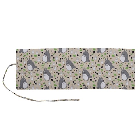 Pattern My Neighbor Totoro Roll Up Canvas Pencil Holder (M) from ArtsNow.com