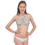 Pattern My Neighbor Totoro Cross Front Halter Bikini Top