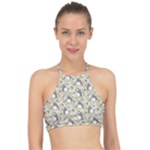 Pattern My Neighbor Totoro Racer Front Bikini Top