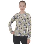 Pattern My Neighbor Totoro Women s Pique Long Sleeve Tee