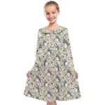 Pattern My Neighbor Totoro Kids  Midi Sailor Dress