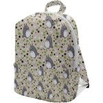 Pattern My Neighbor Totoro Zip Up Backpack