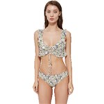 Pattern My Neighbor Totoro Low Cut Ruffle Edge Bikini Set