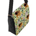 Flap Closure Messenger Bag (S) 