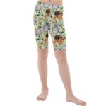 My Neighbor Totoro Pattern Kids  Mid Length Swim Shorts