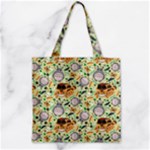 My Neighbor Totoro Pattern Zipper Grocery Tote Bag