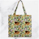 Zipper Grocery Tote Bag 