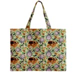 My Neighbor Totoro Pattern Zipper Mini Tote Bag