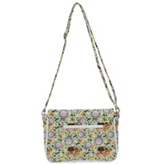 Shoulder Bag with Back Zipper 