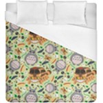 My Neighbor Totoro Pattern Duvet Cover (King Size)