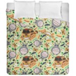 My Neighbor Totoro Pattern Duvet Cover Double Side (California King Size)