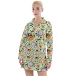 My Neighbor Totoro Pattern Women s Long Sleeve Casual Dress