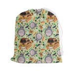 My Neighbor Totoro Pattern Drawstring Pouch (2XL)