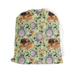 My Neighbor Totoro Pattern Drawstring Pouch (2XL)