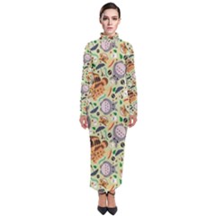 Turtleneck Maxi Dress 