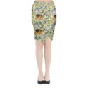 Midi Wrap Pencil Skirt 