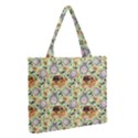 Zipper Medium Tote Bag Front