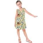 My Neighbor Totoro Pattern Kids  Sleeveless Dress