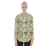 My Neighbor Totoro Pattern Womens Long Sleeve Shirt