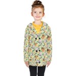 My Neighbor Totoro Pattern Kids  Double Breasted Button Coat