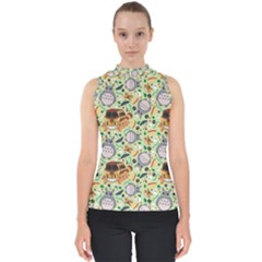 Mock Neck Shell Top 