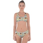 My Neighbor Totoro Pattern Criss Cross Bikini Set