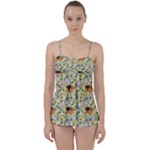My Neighbor Totoro Pattern Babydoll Tankini Set