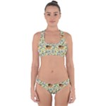 My Neighbor Totoro Pattern Cross Back Hipster Bikini Set