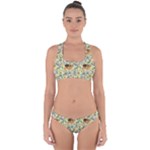 My Neighbor Totoro Pattern Cross Back Hipster Bikini Set