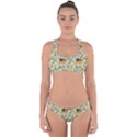 Cross Back Hipster Bikini Set 
