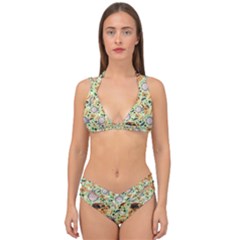 Double Strap Halter Bikini Set 