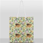 My Neighbor Totoro Pattern Full Print Rope Handle Tote (Large)