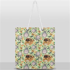 Full Print Rope Handle Tote (Large) 