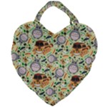 My Neighbor Totoro Pattern Giant Heart Shaped Tote