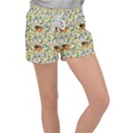 My Neighbor Totoro Pattern Velour Lounge Shorts